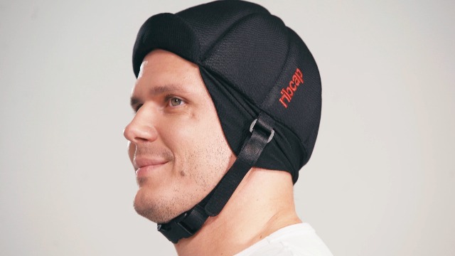 Amazon.com: Ribcap Fox Medical Grade Protective Helmet | Black